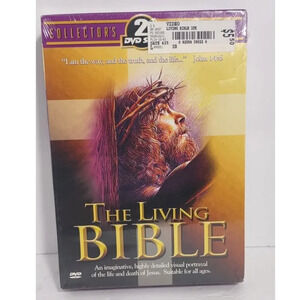 The Living Bible 2 Disc DVD Box Set Sealed Collector Classic 2004